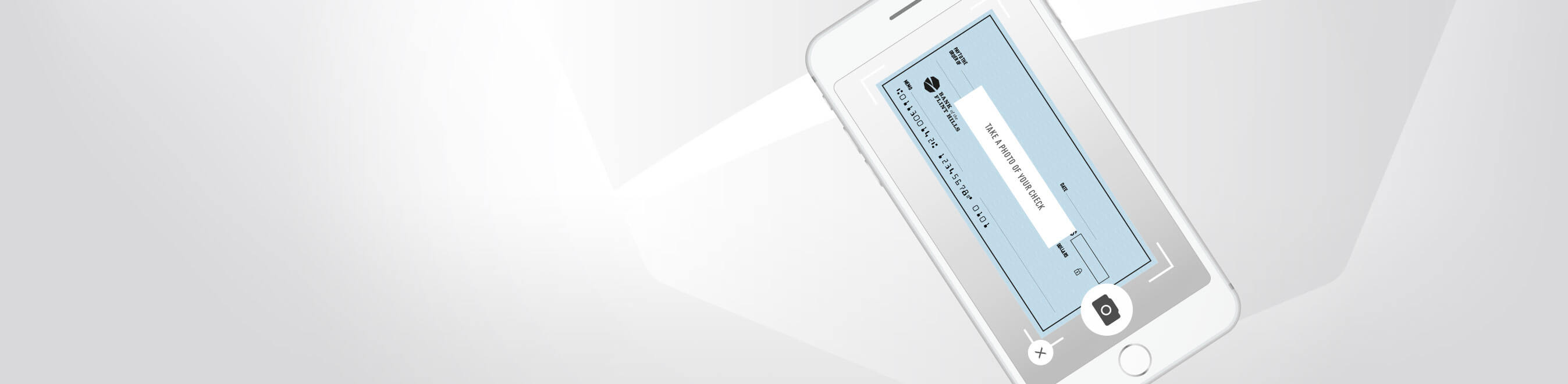 Mobile Deposit using your mobile device you can do your banking anywhere, anytime
